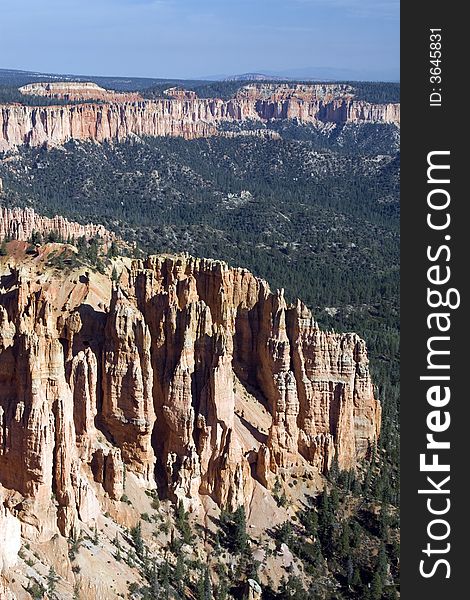 Aerial view of Bryce Canyon National Park, Utah
