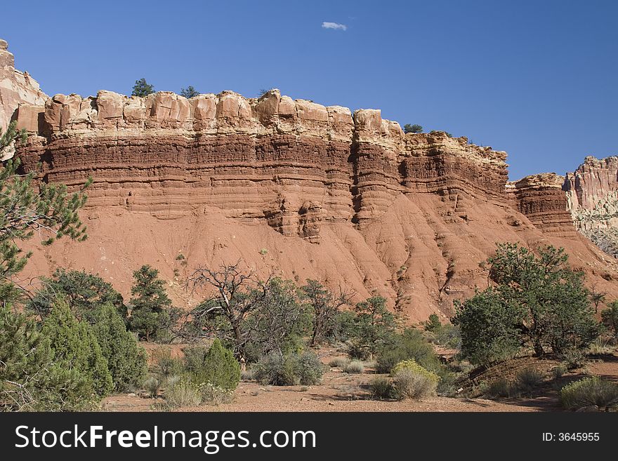Scenic views of Capitol Reef National Park