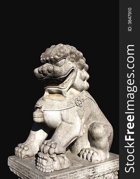 China lion sculpture