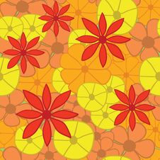 Seamless Bright Floral Pattern. Vector Illustratio Stock Photo Seamless Bright Floral Pattern. Vector Illustratio Stock Photo
