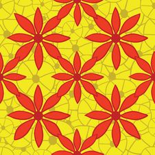 Seamless Bright Floral Pattern. Vector Illustratio Stock Photo Seamless Bright Floral Pattern. Vector Illustratio Stock Photo