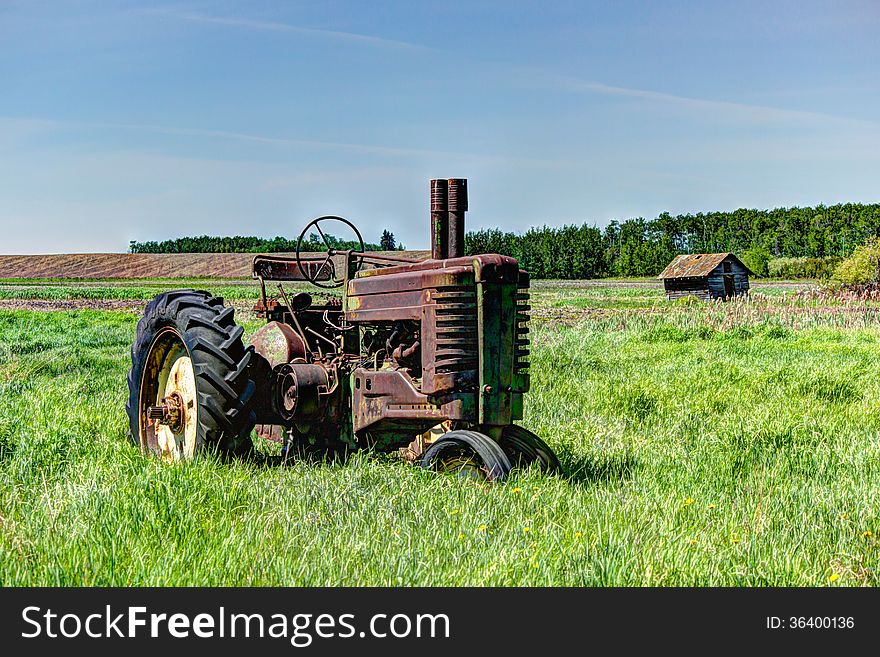 Abandoned Tractor