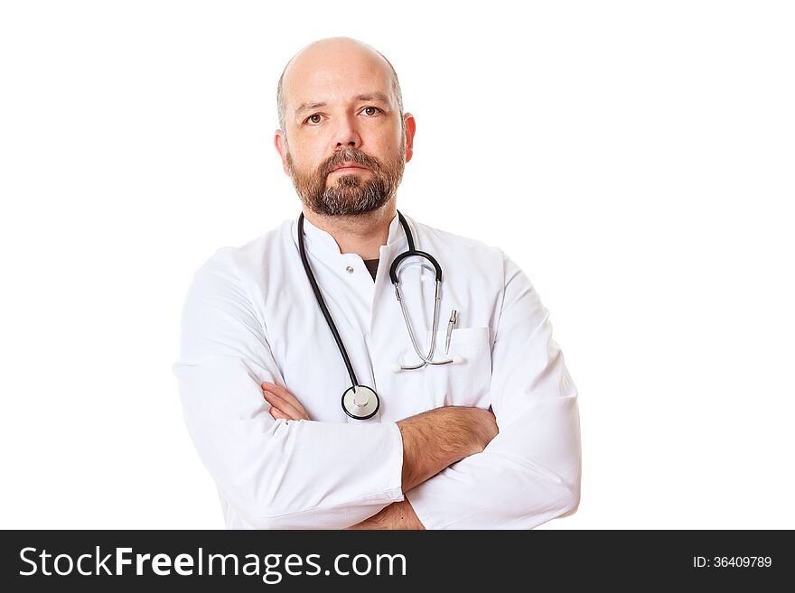 Doctor with stethoscope