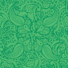 Floral Background With Decorative Ornament. Royalty Free Stock Images Floral Background With Decorative Ornament. Royalty Free Stock Images