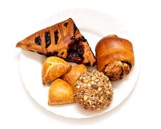 Pasty And Buns Royalty Free Stock Photos Pasty And Buns Royalty Free Stock Photos