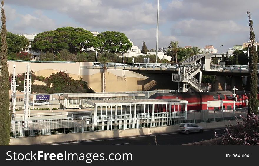 Train And Public Transportation In Israel
