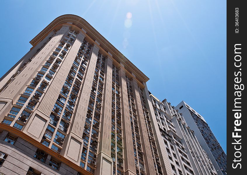 Residential or Commercial Buildings in Downtown Rio de Janeiro, Brazil. Residential or Commercial Buildings in Downtown Rio de Janeiro, Brazil.