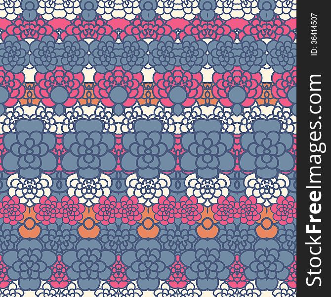 Floral seamless pattern