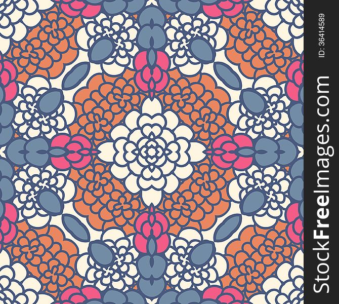 Floral seamless pattern