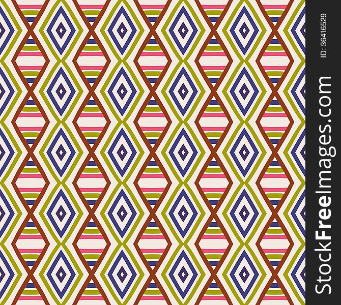 Seamless geometric pattern, abstract background