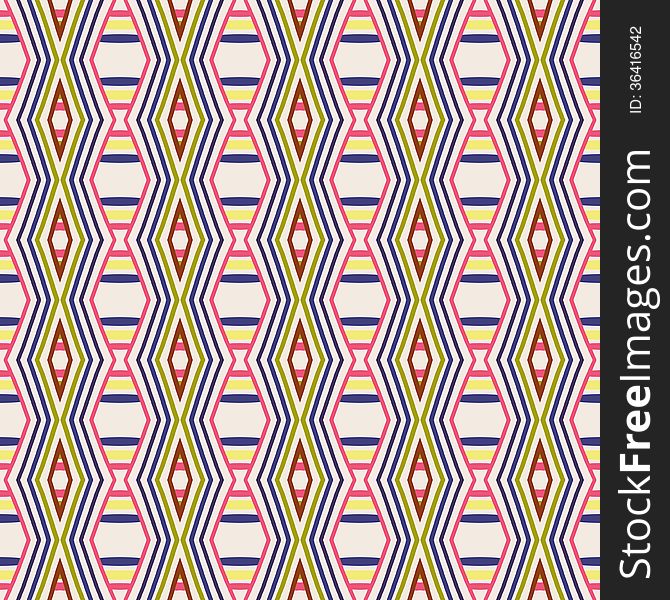 Seamless geometric pattern