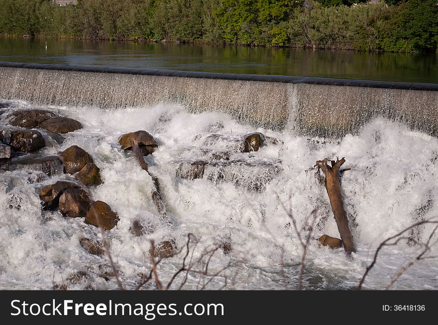 Dam Waterfall