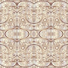 Hand-Drawn Henna Mehndi Abstract Pattern. Stock Photography Hand-Drawn Henna Mehndi Abstract Pattern. Stock Photography