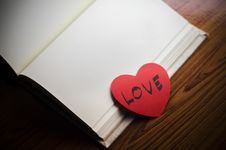 Diary Of Love Stock Photo Diary Of Love Stock Photo