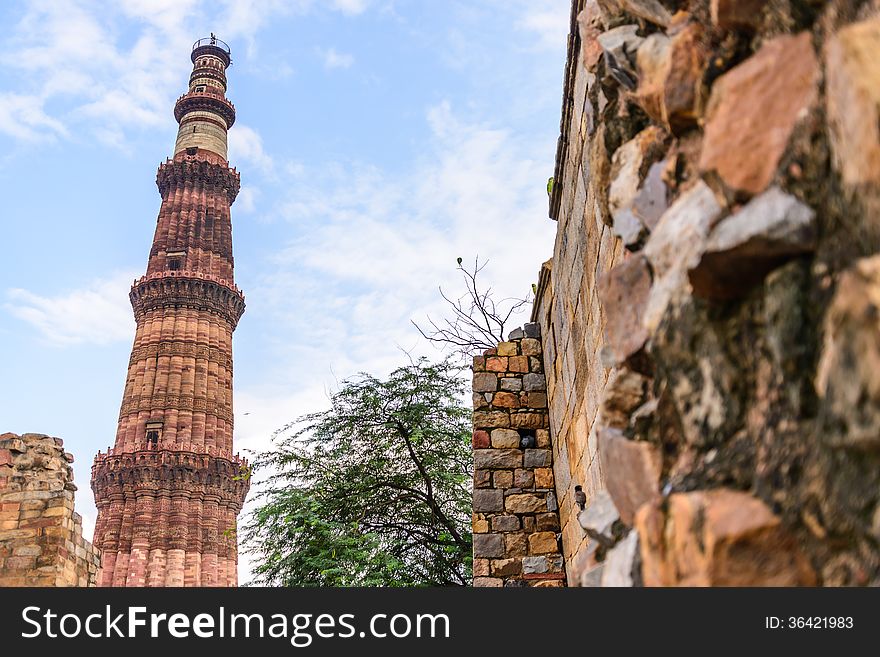 Qutub Minar ,Indian UNESCO World Heritage. Qutub Minar ,Indian UNESCO World Heritage