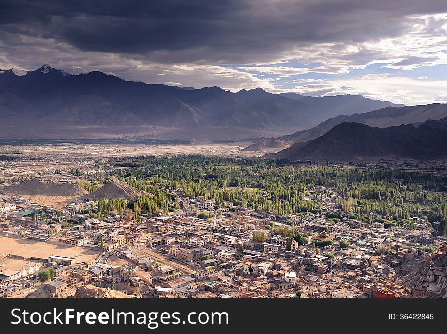 Cityscape Leh Ladakh