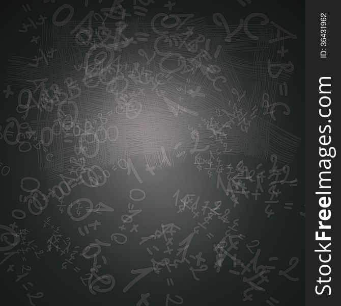 Abstract Vector Background. Dirty Blackboard. Abstract Vector Background. Dirty Blackboard.