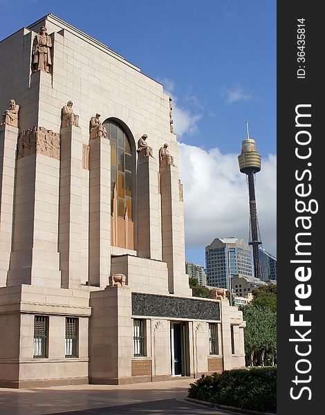 ANZAC War Memorial, Hyde Park, Sydney, Australia