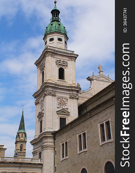 Salzburg - Tower Of Cathedral