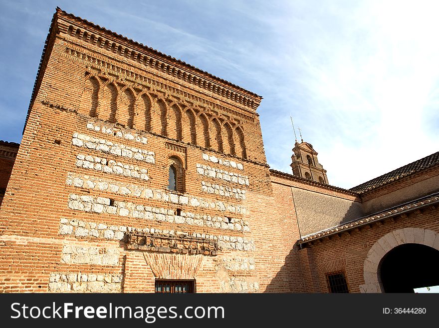 Tower of the Monastery of Santa Clara in Tordesillas (Valladolid)