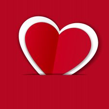 Vector Valentines Day Card. Royalty Free Stock Images Vector Valentines Day Card. Royalty Free Stock Images