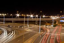 Vehicle Movement At Crossroads Royalty Free Stock Image Vehicle Movement At Crossroads Royalty Free Stock Image
