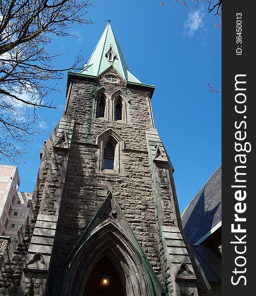 An historic church in Montreal Quebec.