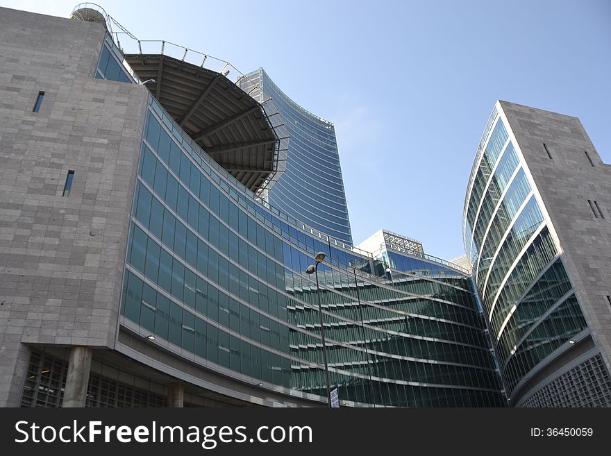 New skyscraper in Milan, Italy