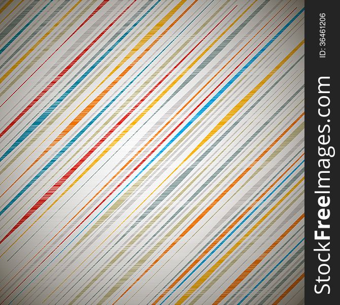 Abstract Vector Textile Strips Background. Abstract Vector Textile Strips Background