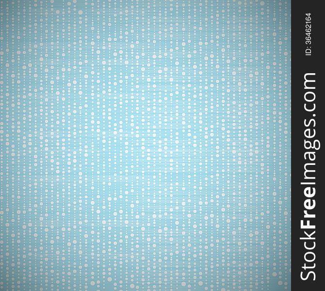 Abstract Retro Vector Blue Background