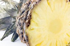 Pineapple Cross Section Stock Images