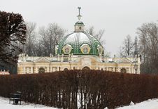 Magnificent Ancient Grotto Building In Moscow Park Stock Photo Magnificent Ancient Grotto Building In Moscow Park Stock Photo