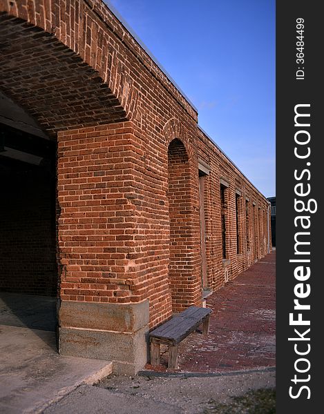 Old Hispanic Fort Zachary Taylor at Key West FL