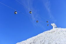 Ski Lift Chairs Stock Images