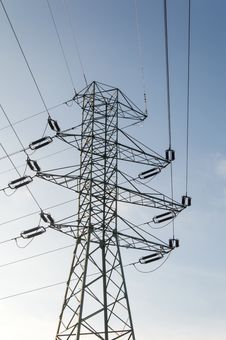 Electricity Poles Royalty Free Stock Photo Electricity Poles Royalty Free Stock Photo