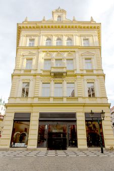 Victorian Building In Prague Stock Image