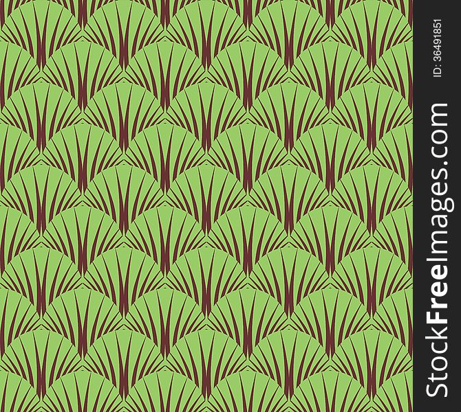 Seamless texture. Symbolic forest pattern. Vector art. Seamless texture. Symbolic forest pattern. Vector art.