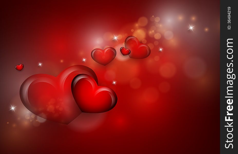 Valentine's day vector background with copy space. Eps10. Valentine's day vector background with copy space. Eps10