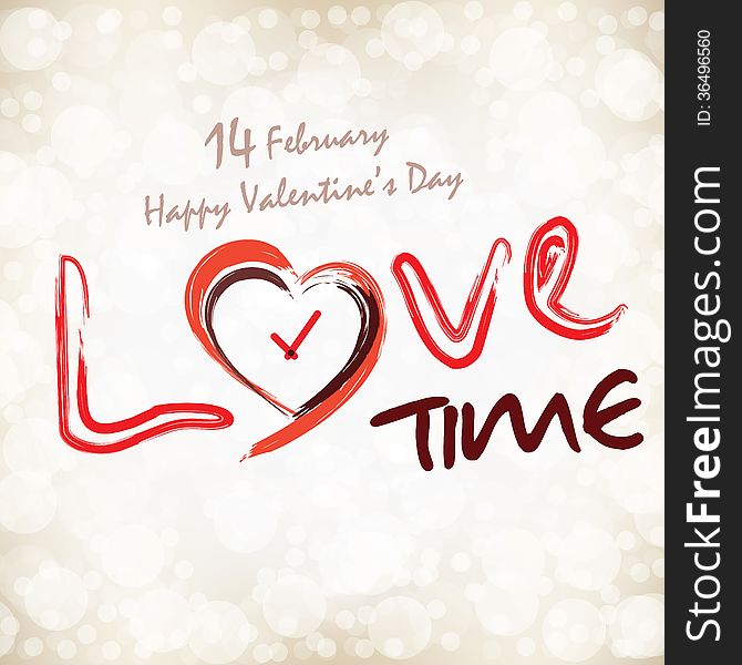 Valentines Day and love celebration card, background. Valentines Day and love celebration card, background