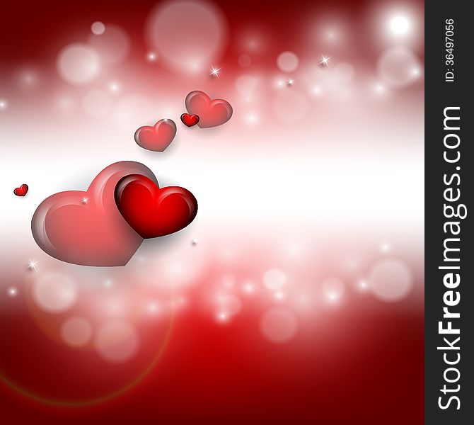 Valentine's day vector background with copy space. Eps10. Valentine's day vector background with copy space. Eps10