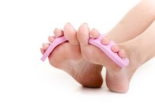 Pedicure Royalty Free Stock Photography