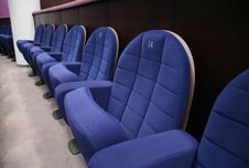 Theatre Chairs Stock Photo