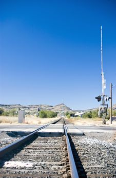 Railroad Tracks Stock Photography