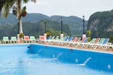 Tropical Hotel Pool Royalty Free Stock Images Tropical Hotel Pool Royalty Free Stock Images