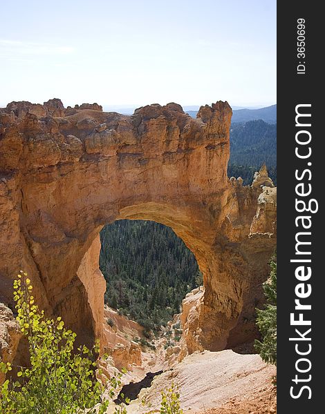 Natural Bridge in Bryce Canyon National Park, Utah