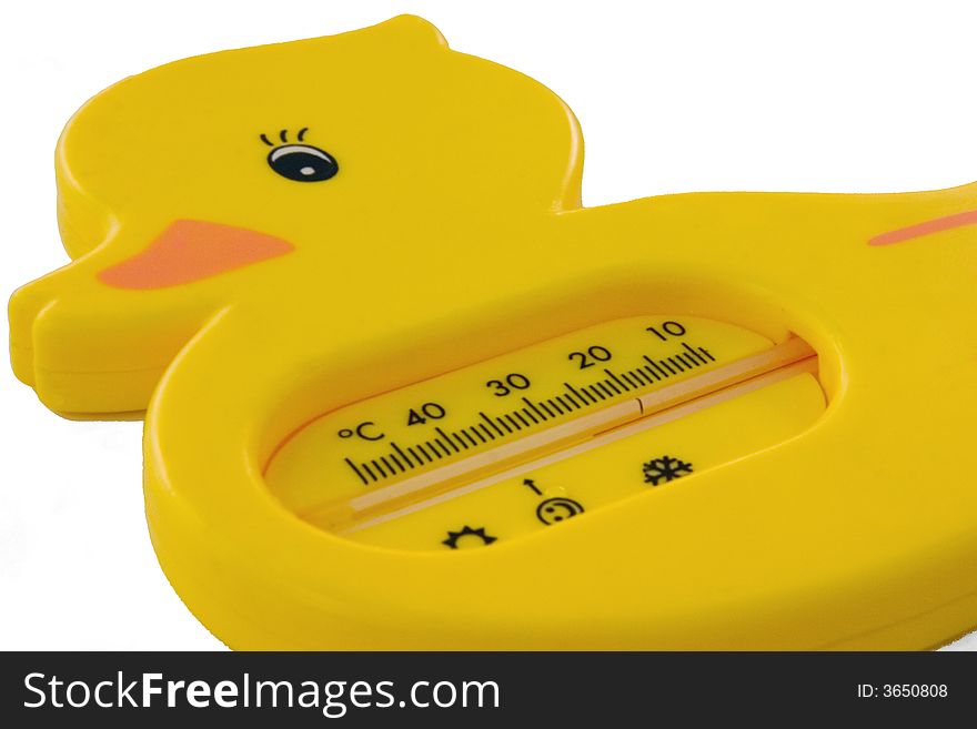 Yellow Thermometer