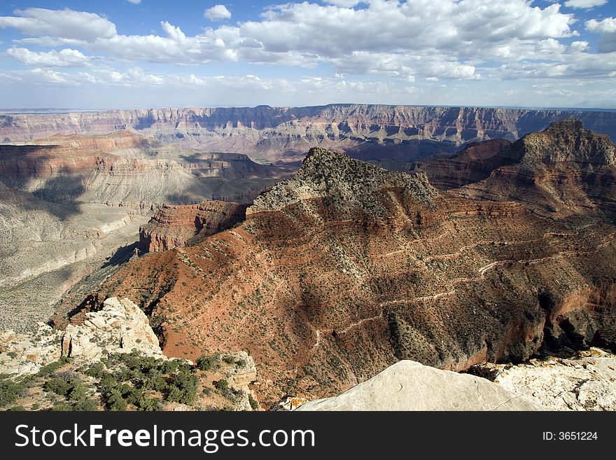 Views of The Grand Canyon, North Rim