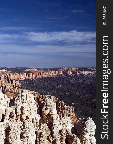 Aerial view of Bryce Canyon National Park, Utah