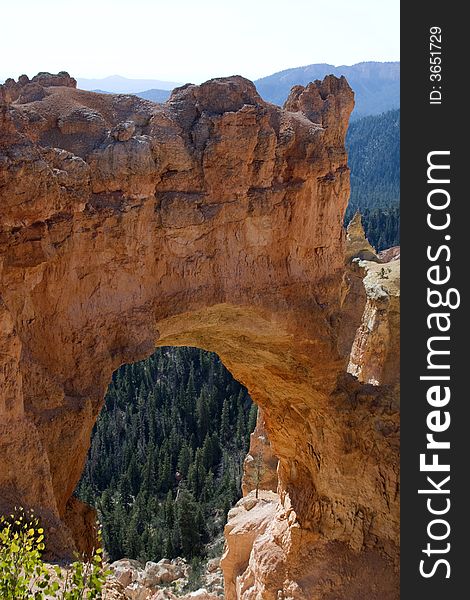 Natural Bridge in Bryce Canyon National Park, Utah