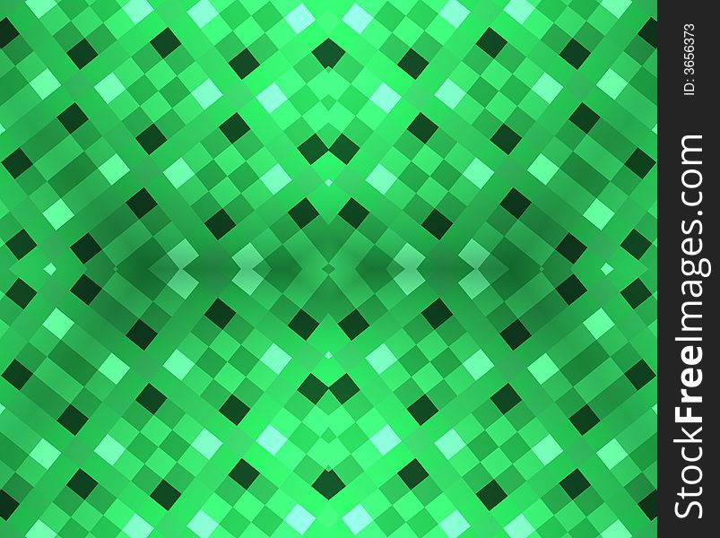Abstract Green Pattern Background Design